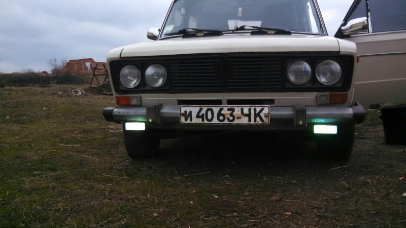 ПТФ на ВАЗ 2106