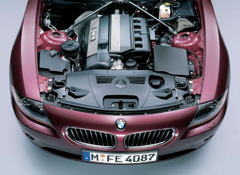BMW e63 под капотом