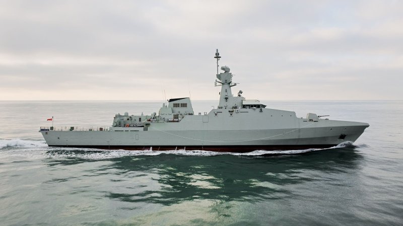 Корвет Конрад военный корабль