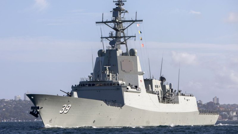 Эсминец HMAS Hobart