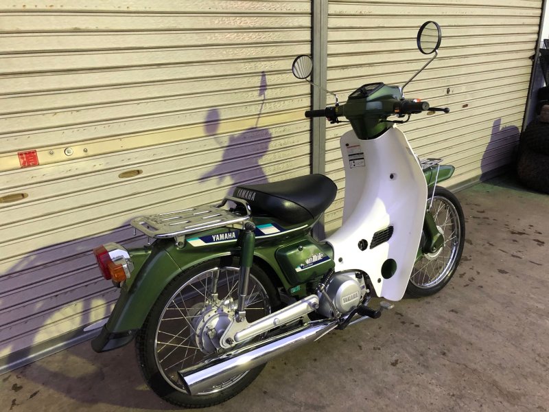 Yamaha Mate 50 двигатель