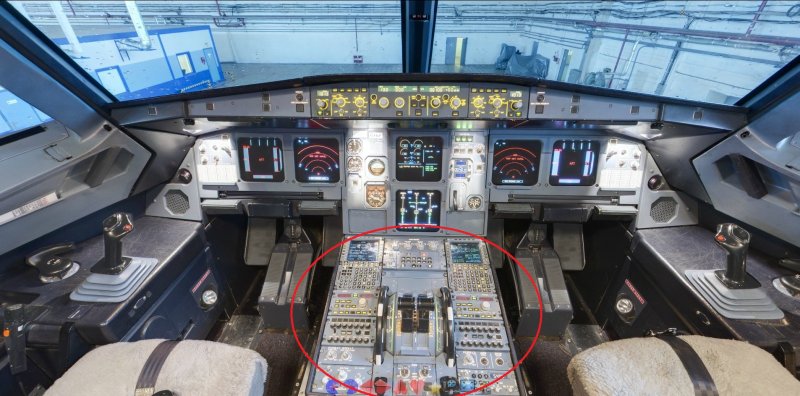 Кабина пилота Аэробус а320