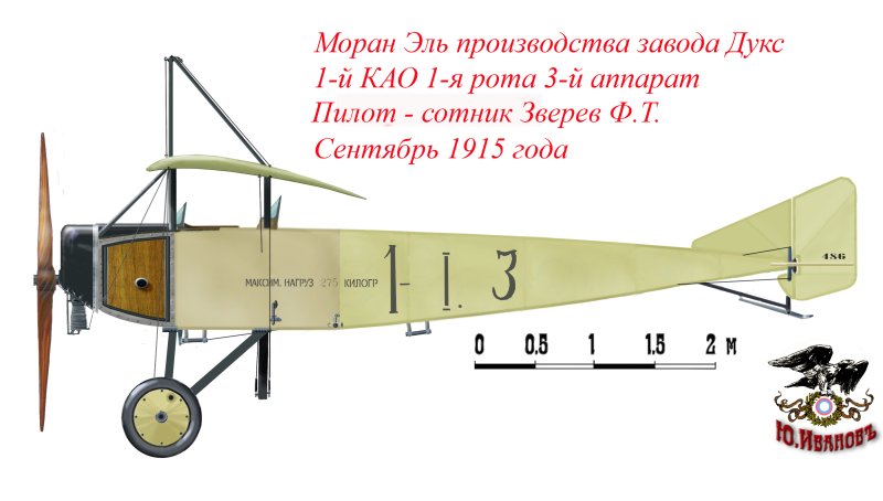 Истребитель Моран парасоль 1917