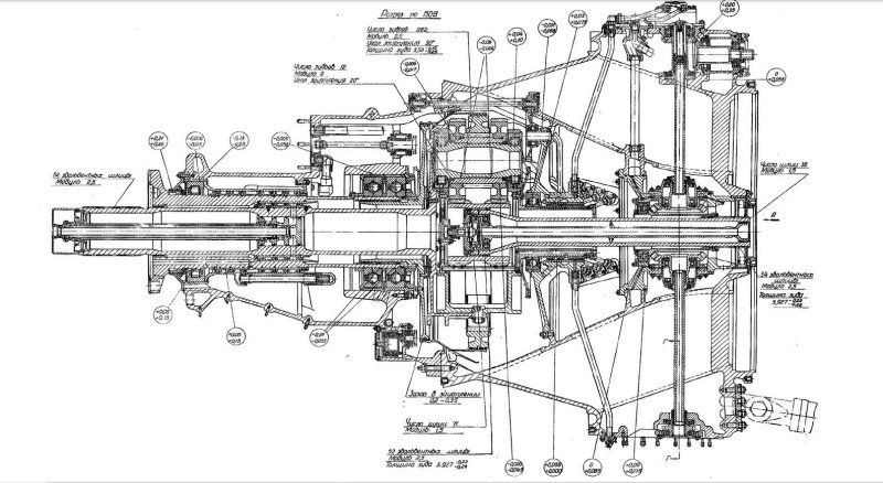 Схема редуктора 2ср-70