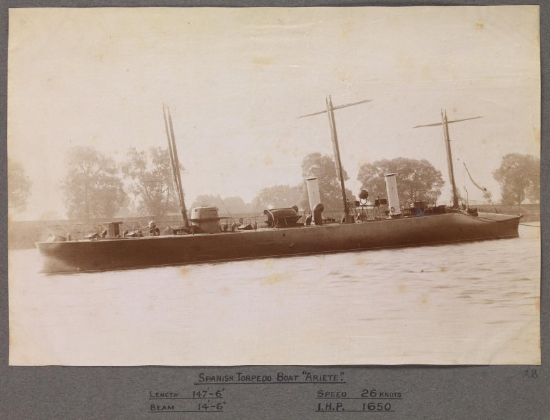 Royal Navy Torpedo Boat Destroyer