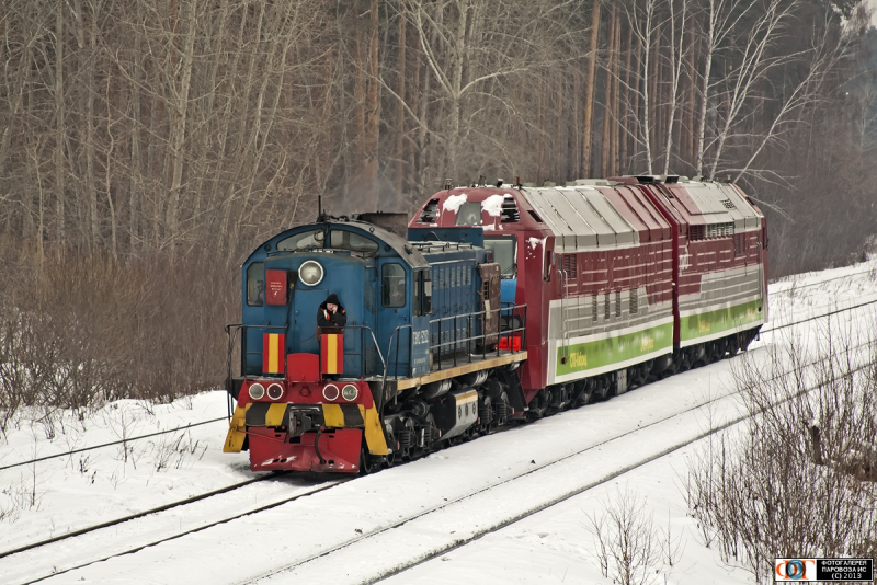Газотурбовоз гт1h-002