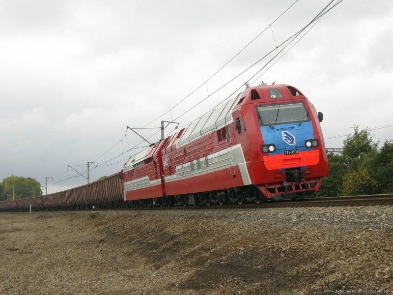 Газотурбовоз гт1h-002