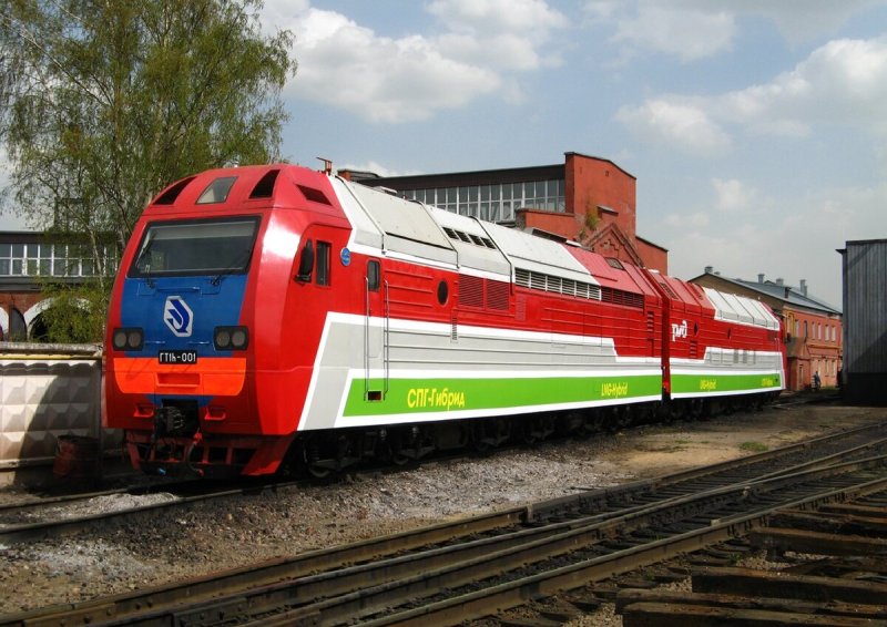 Газотурбовоз гт1-001