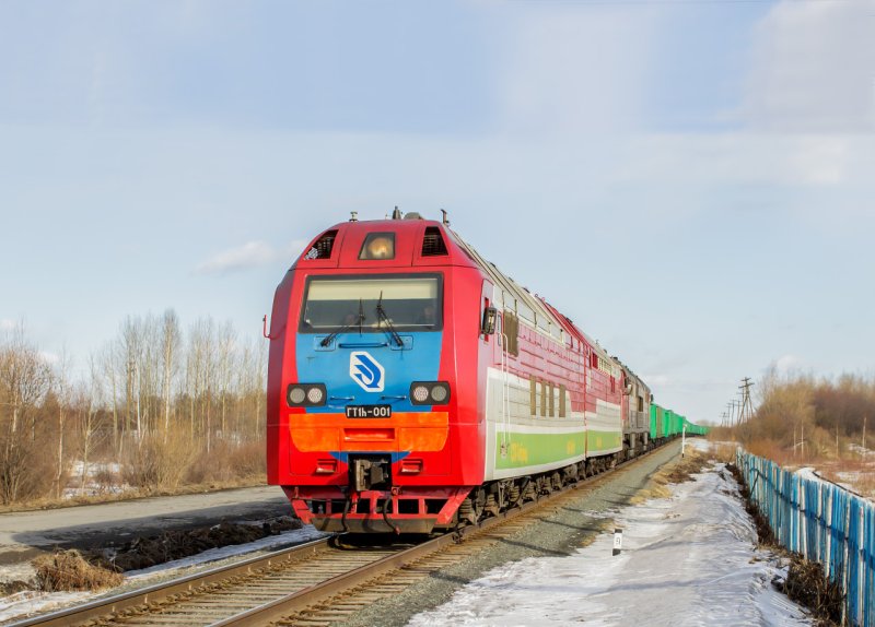 Газотурбовоз гт1h-002