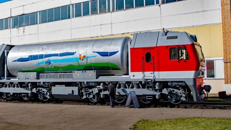 Газотурбинный Локомотив гт1
