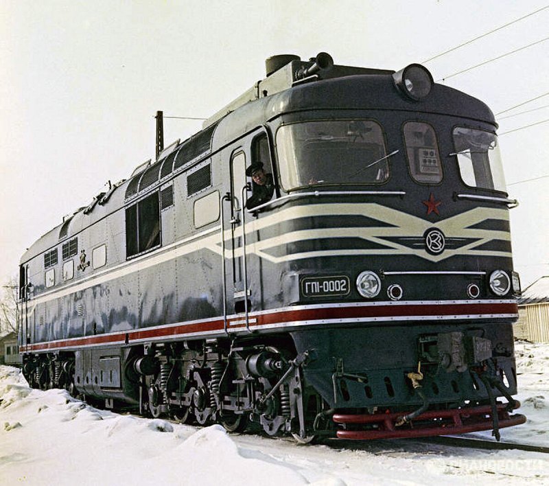 Газотурбовоз гп1-0001