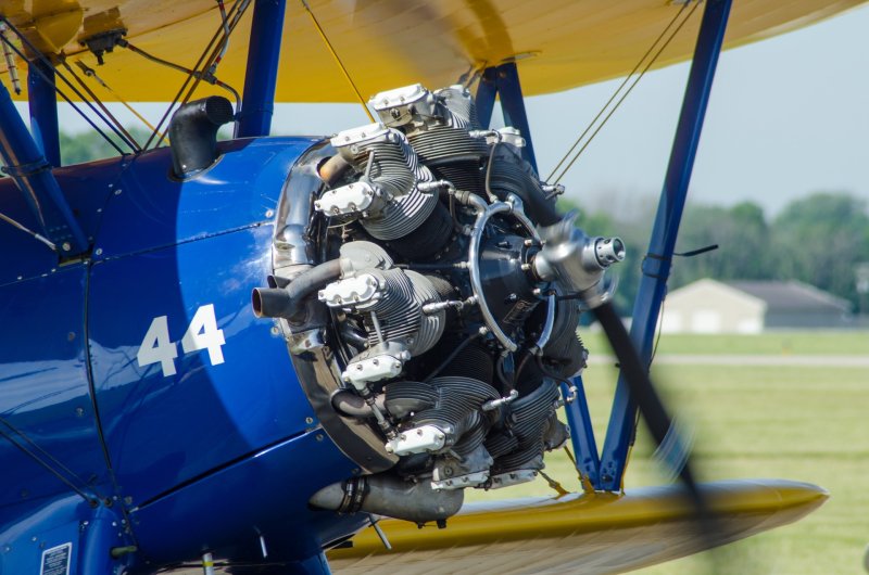Радиальный поршневой двигатель ан2