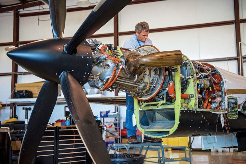 ТВД Pratt & Whitney Canada pt6a-66