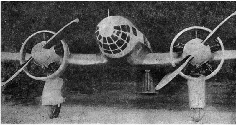 Первый пассажирский самолет в 1934г