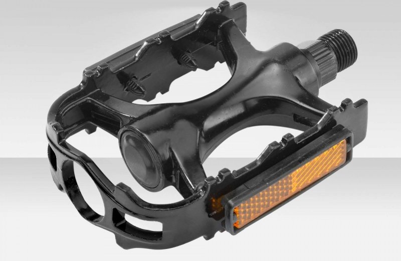 Педали stels BLF-b6 алюминиевые чёрные 9/16