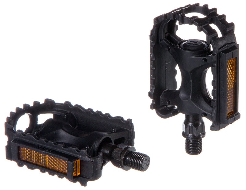 Педали STG FP-628, ось 1/2", пластик, черные х87830