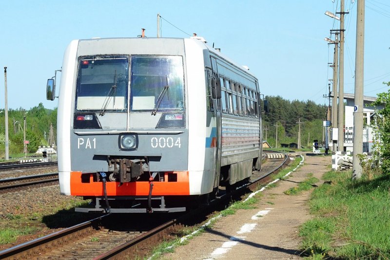 Рельсовый автобус ра1 0009