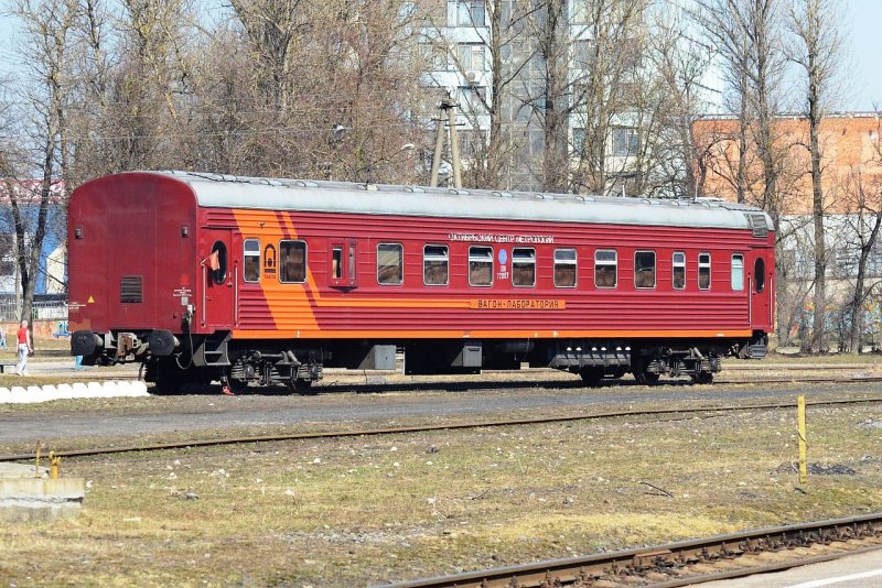 Вагон путеизмеритель РЖД