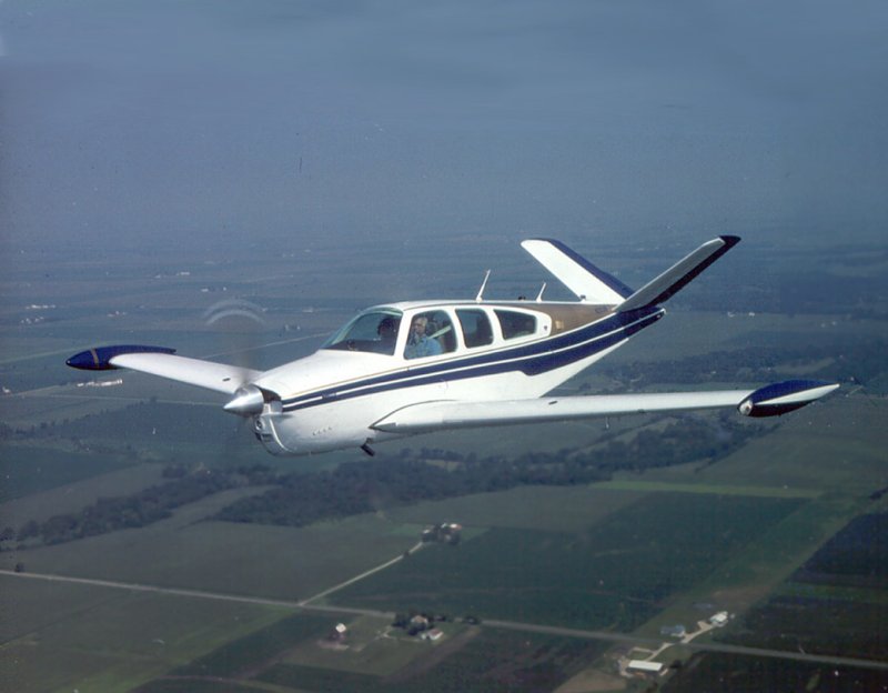 Beechcraft Bonanza v35 v Tail