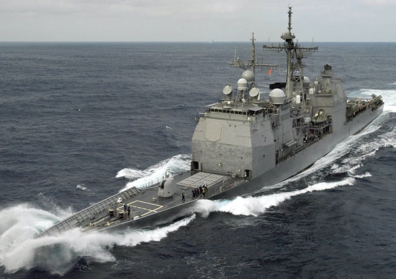 Корабль ВМС США Тикондерога