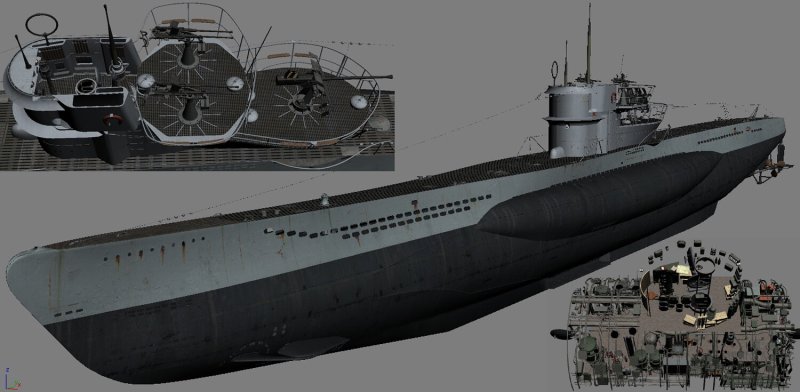 Немецкая подводная лодка u307