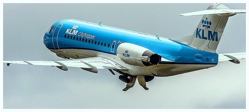 Фоккер самолет KLM