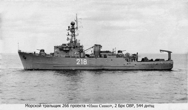Морской тральщик "Мичман Павлов"