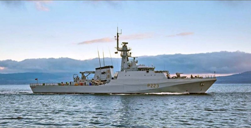 HMS Tamar патрульный корабль