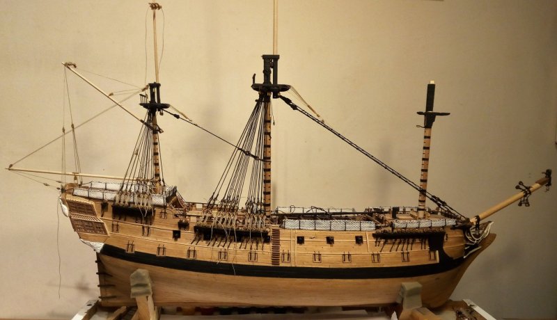 HMS Leopard 1790 модель