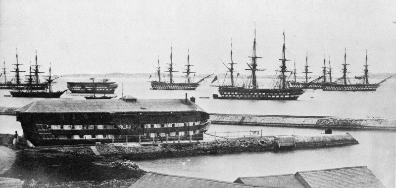Плавучая тюрьма Лондон 1800 год
