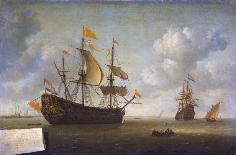 Британский - гребной Фрегат Чарльз (Charles Galley (1676))