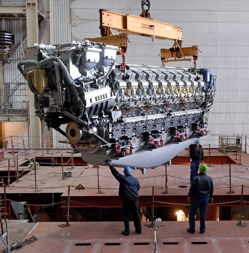 Двигатель Wartsila-Sulzer rta96-c