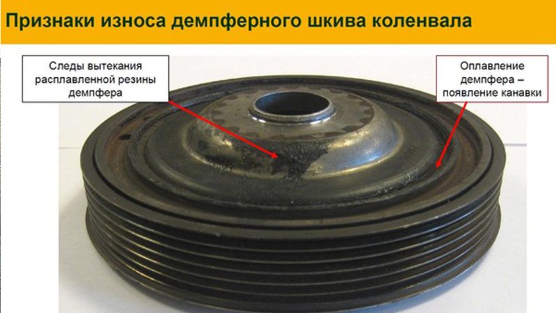 Демпфер коленвала VW lt35
