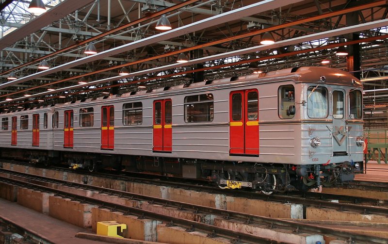 Вагон метро Прага