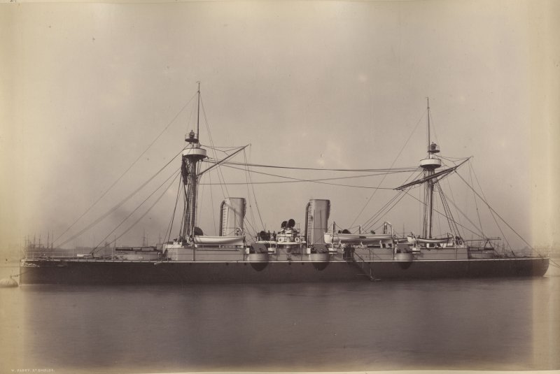 Бронепалубный крейсер «Эсмеральда», Чили, 1883 г.