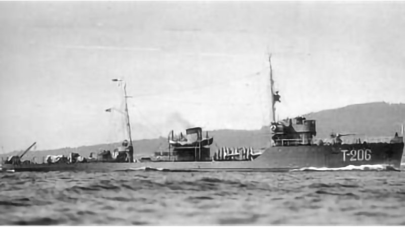 Тральщик фугас 1941