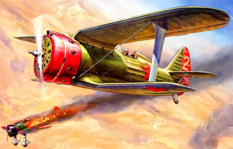 Самолет и-153 Чайка Советский истребитель-биплан