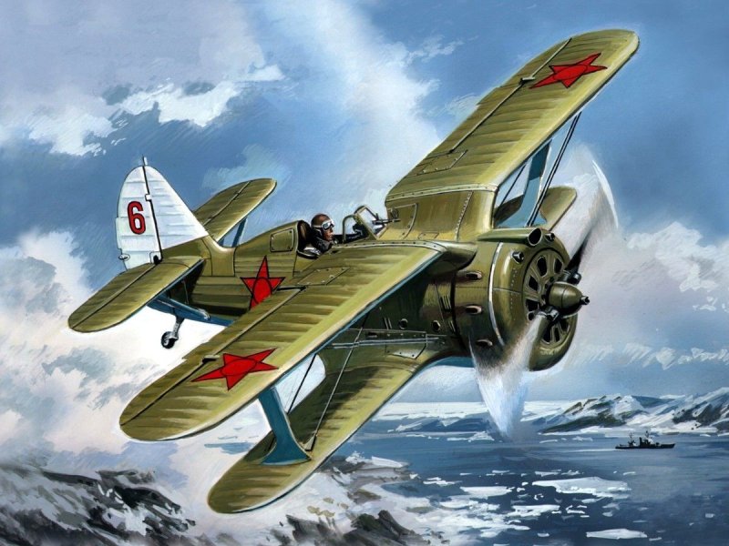 Истребитель – биплан и-153
