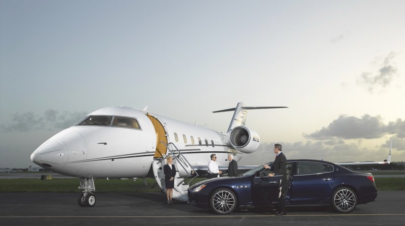 Самолет private Jet