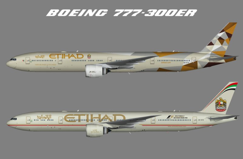 Boeing 777-300er Etihad