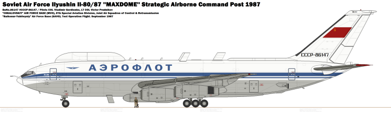 Самолет Судного дня - ил-86вкп ( ил-80 )