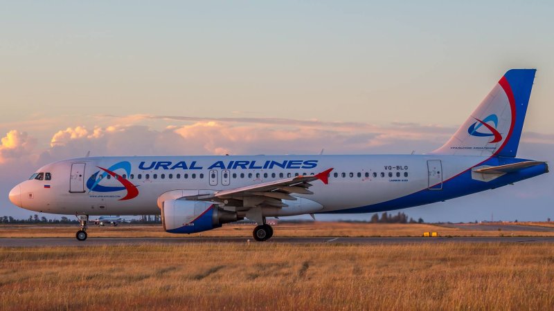 Самолет Ural Airlines а320 Neo