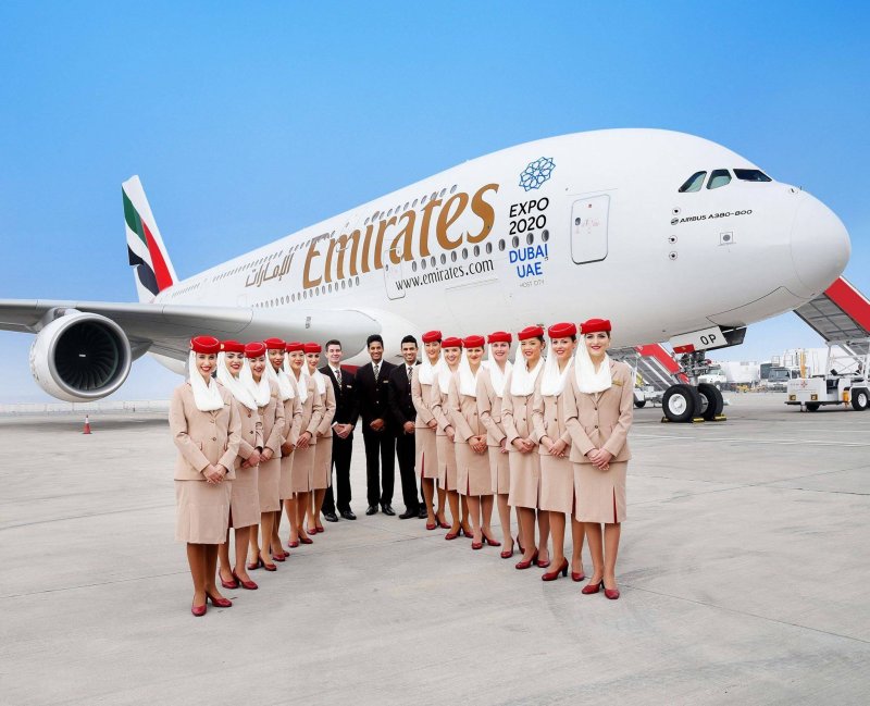 Emirates Airlines авиакомпании ОАЭ