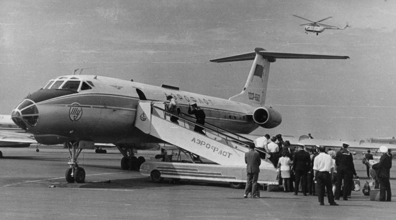 Первый полет самолета ту-134