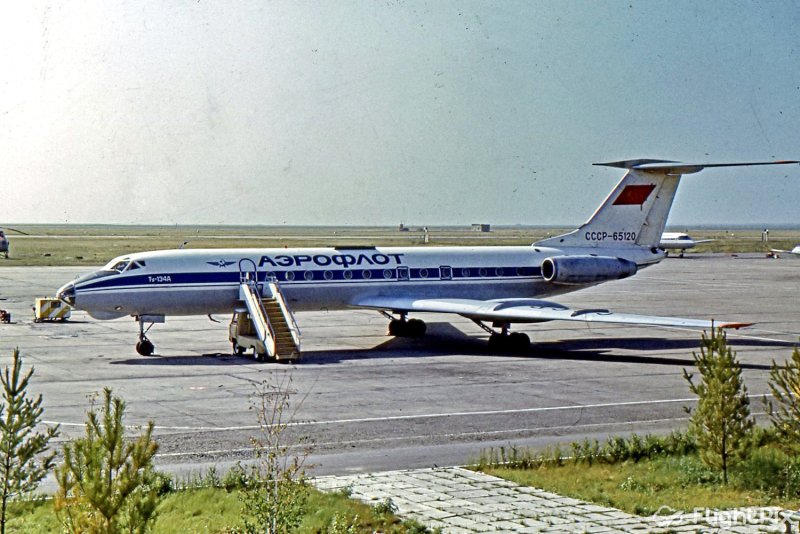 Самолёт ту 134 Аэрофлот