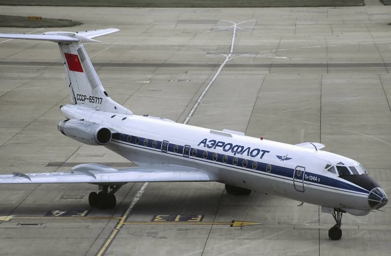 Самолёт ту 134 Аэрофлот