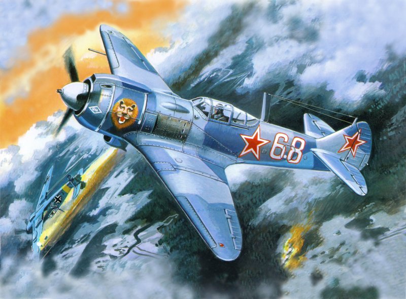 Советский истребитель ла-5фн