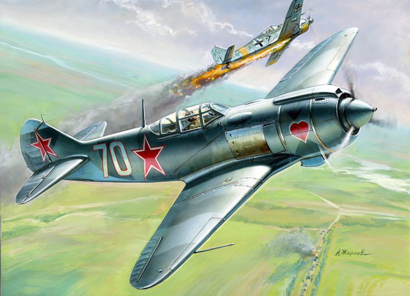 Советский истребитель ла-5фн
