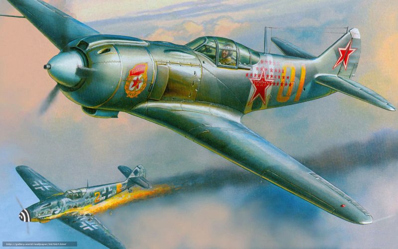 Ла-5 истребитель