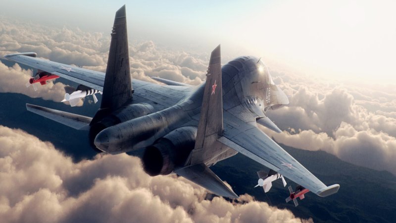 Су-34 бомбардировщик